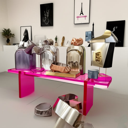 acrylic coffee table