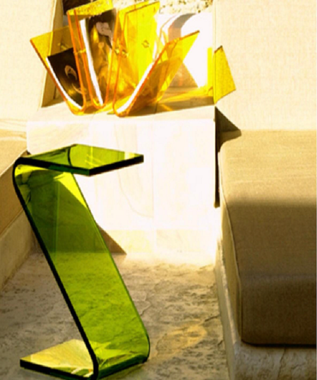 ACRYLIC Z COFFEE TABLE - bynuraybirtane