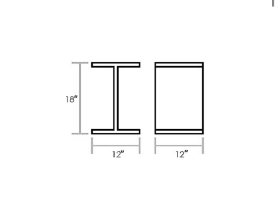 ACRYLIC I-BEAM COFFE TABLE - bynuraybirtane