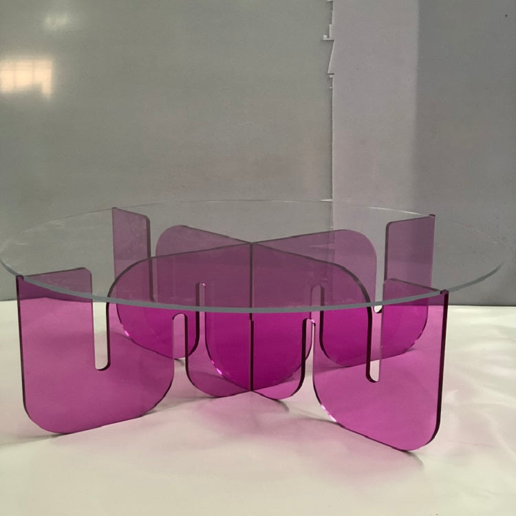 WAVE LUCITE TABLE - bynuraybirtane