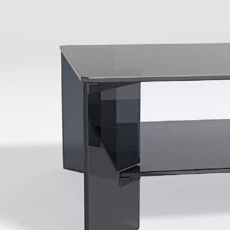 RECTANGULAR SMOKE LUCITE COFFEE TABLE - bynuraybirtane