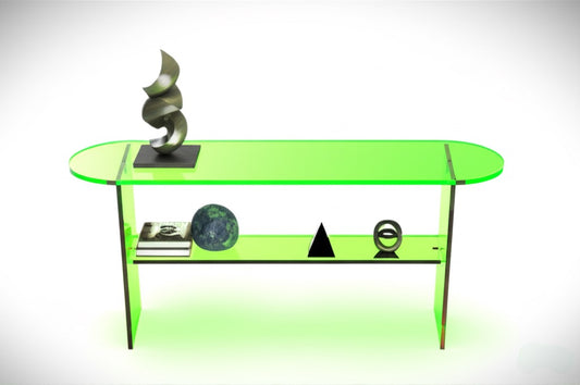 acrylic console  table