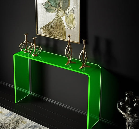 acrylic console  table