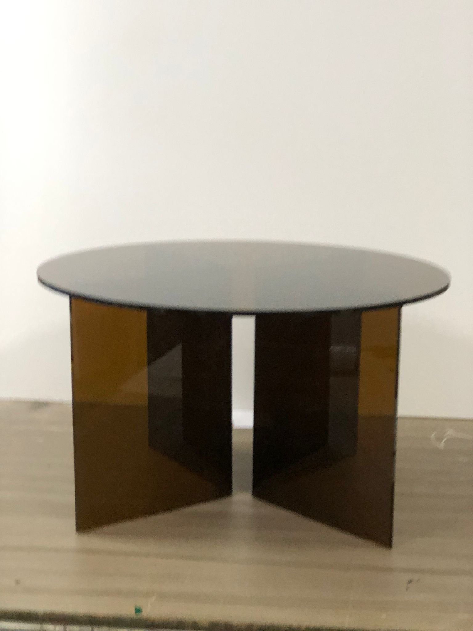 Acrylic Round Coffee Table