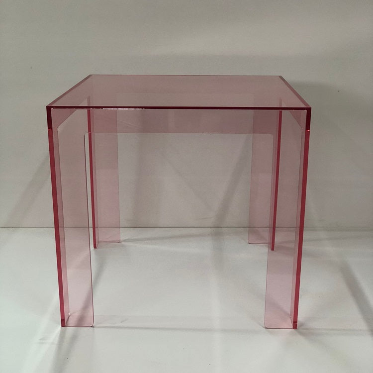 COLORFUL ACRYLIC RECTANGULAR COFFEE TABLE - bynuraybirtane