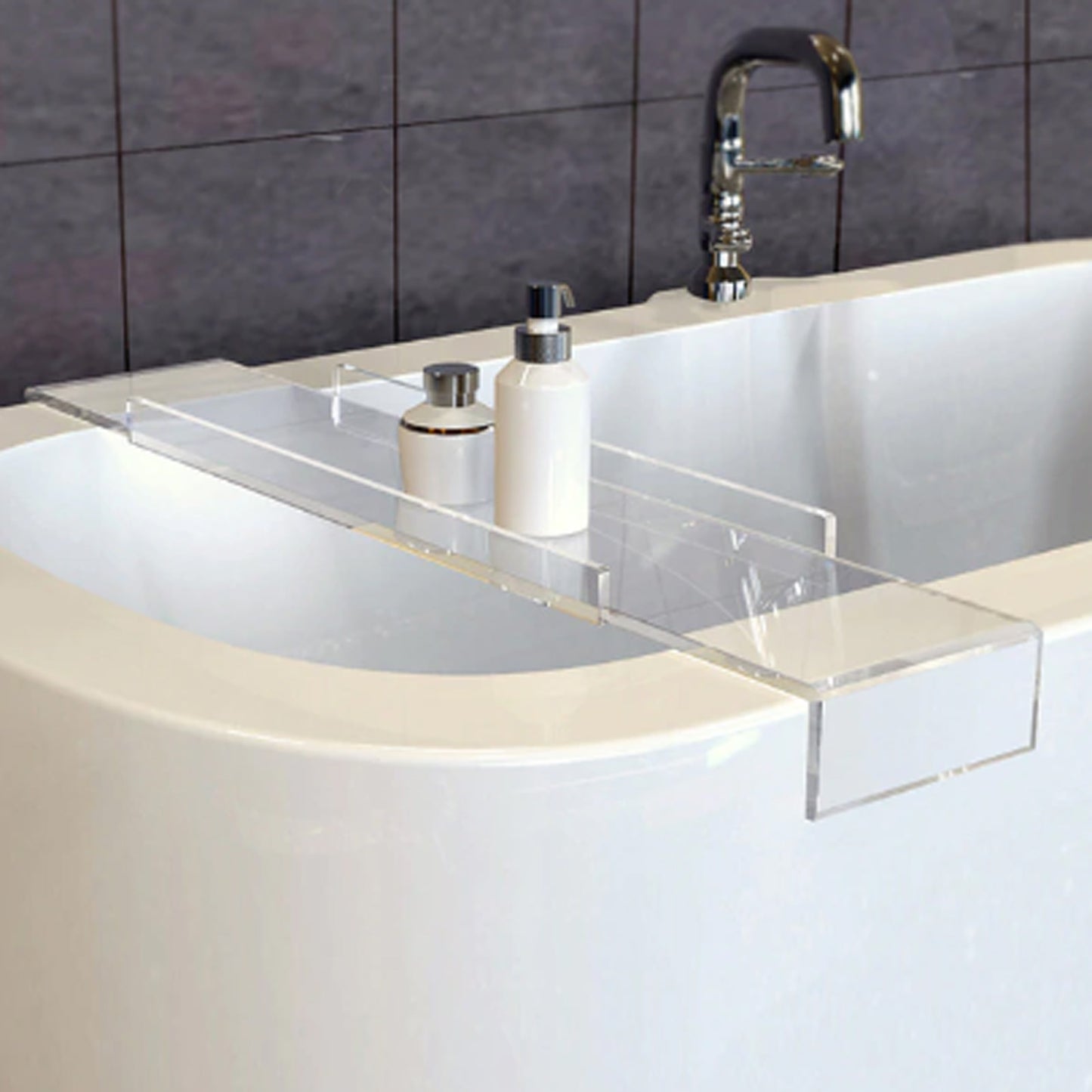 Personalized Bathtub Caddy - bynuraybirtane