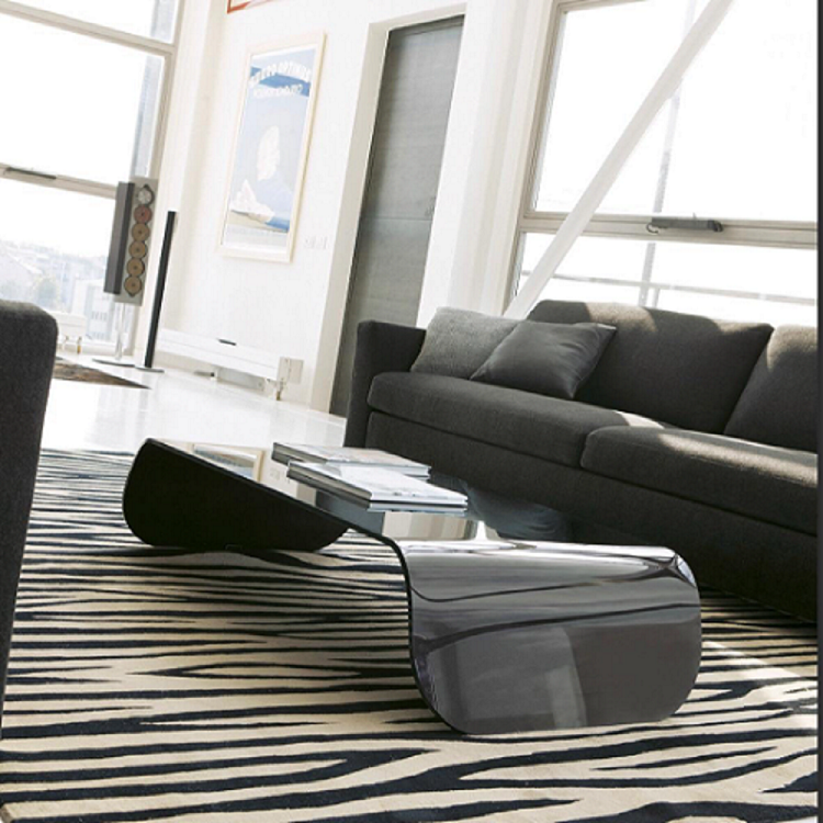 CURVED ACRYLIC COFFEE TABLE - bynuraybirtane