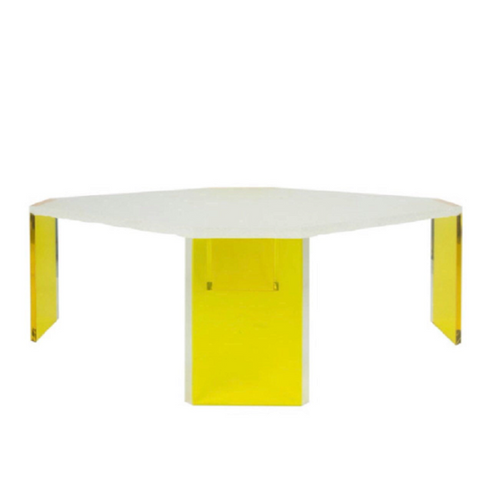 FROZEN LUCITE COFFEE TABLE - bynuraybirtane