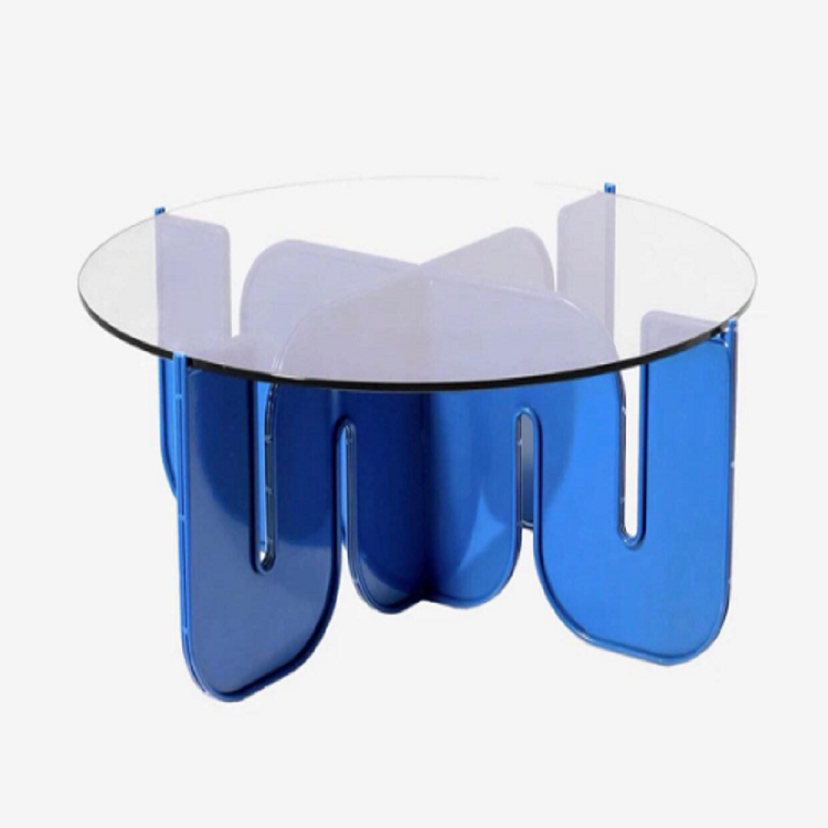 WAVE LUCITE COFFEE TABLE