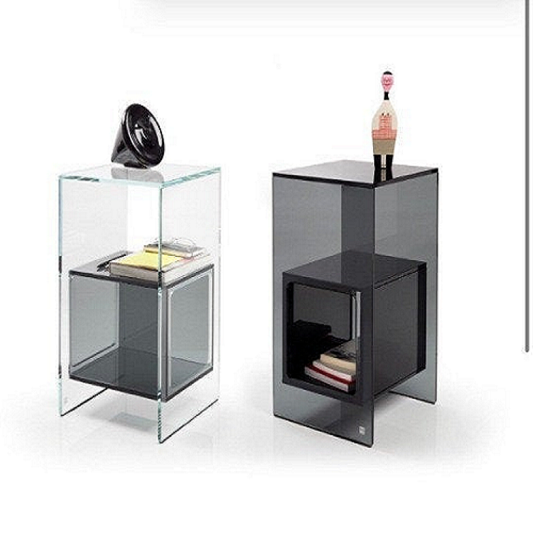 3 SHELF LUCITE COFFEE TABLE - bynuraybirtane