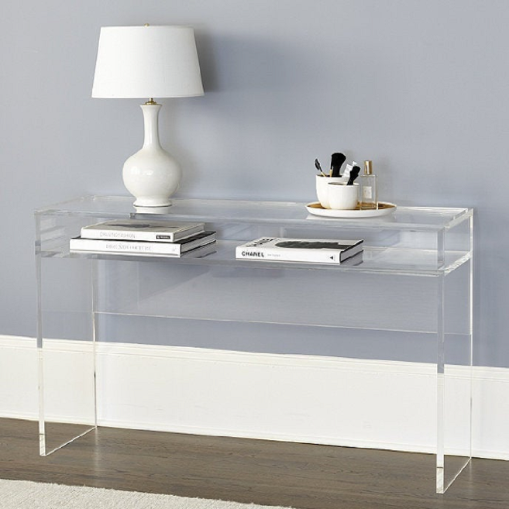 DESING LUCITE CONSOLE TABLE