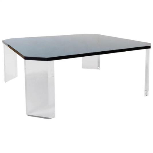 OCTAGONAL LUCITE TABLE - bynuraybirtane