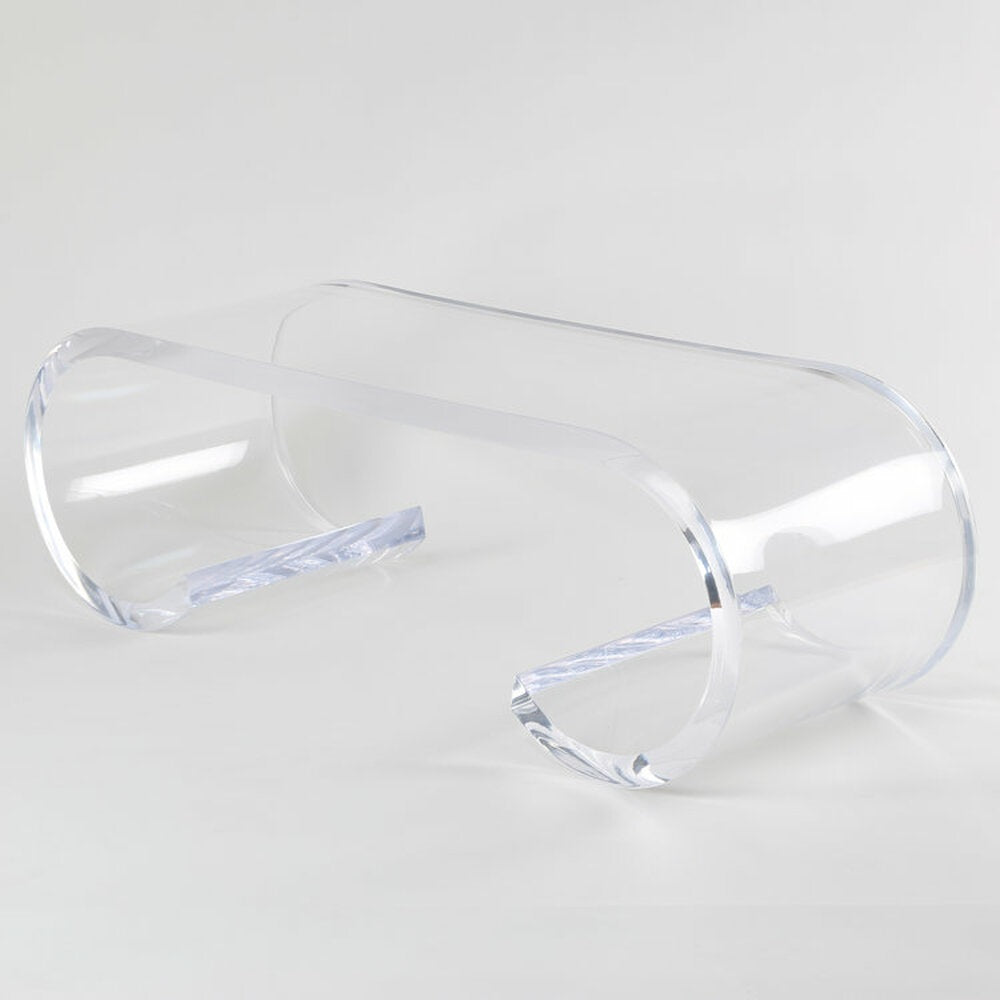 BEAUTIFUL CLEAR LUCITE TABLE - bynuraybirtane